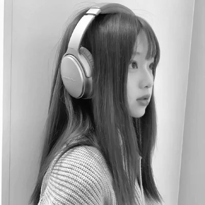 微信黑白头像专用女真人