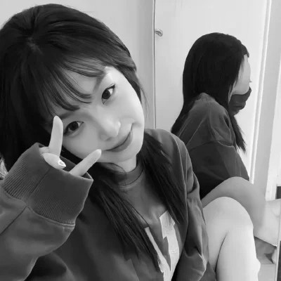 微信黑白头像专用女真人