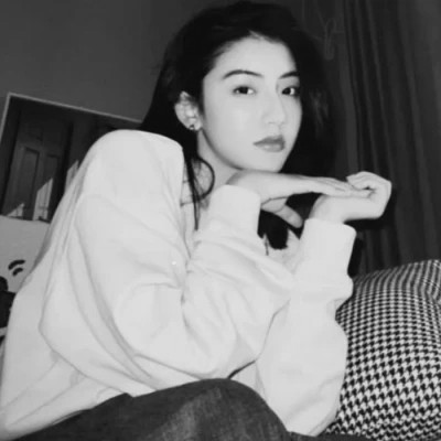 微信黑白头像专用女真人