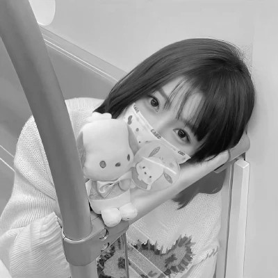 微信黑白头像专用女真人