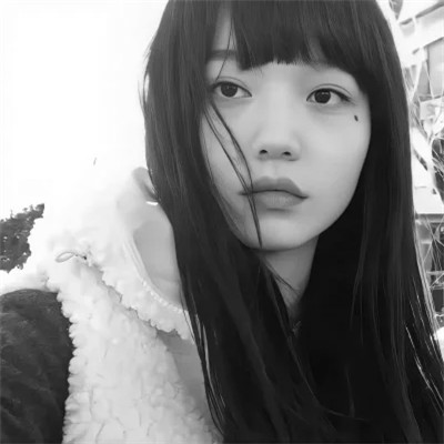 微信黑白头像专用女真人