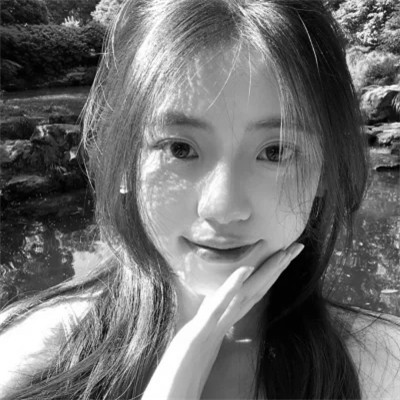 微信黑白头像专用女真人