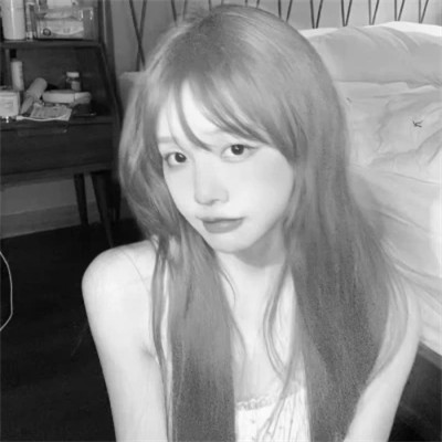 微信黑白头像专用女真人