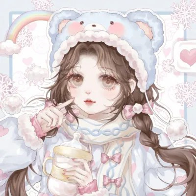 2025年闺蜜头像动漫最火图片