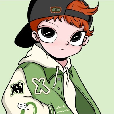 一男一女沃克星情侣头像情头动漫