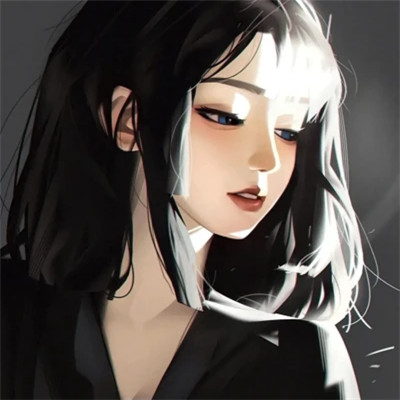 酷女生头像高级质感漫画