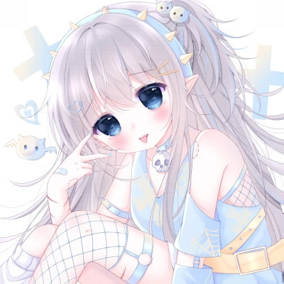 甜美少女可爱萌头像动漫
