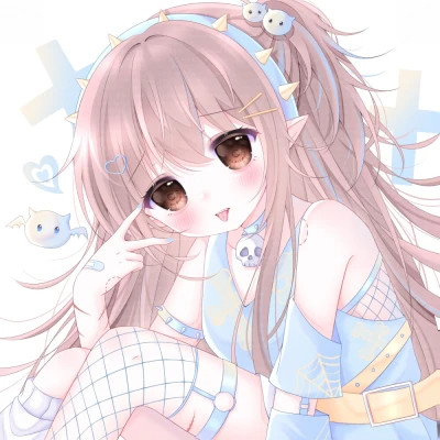 甜美少女可爱萌头像动漫