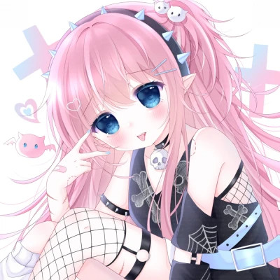 甜美少女可爱萌头像动漫