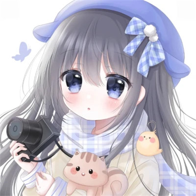 甜美少女可爱萌头像动漫