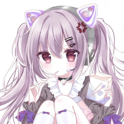甜美少女可爱萌头像动漫