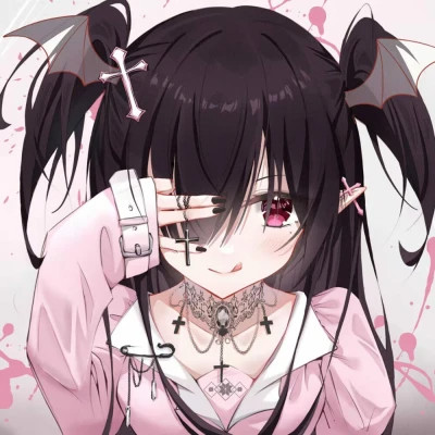 甜美少女可爱萌头像动漫