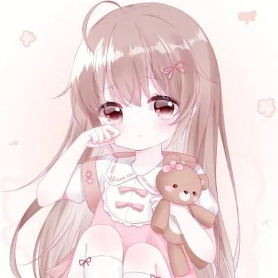 甜美少女可爱萌头像动漫