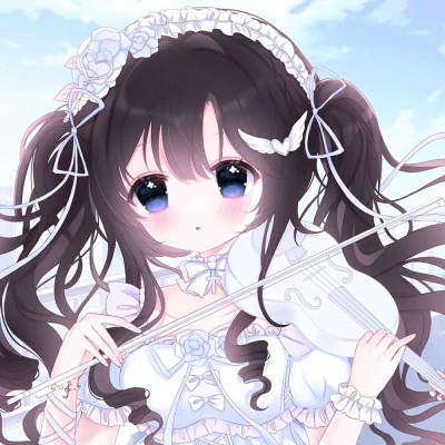 甜美少女可爱萌头像动漫