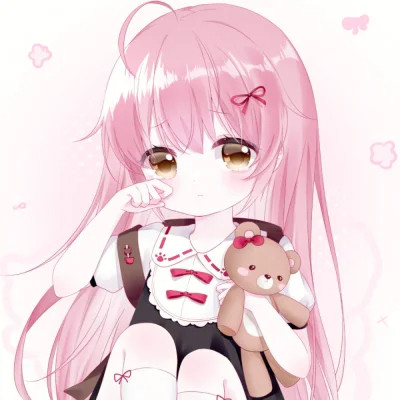 甜美少女可爱萌头像动漫