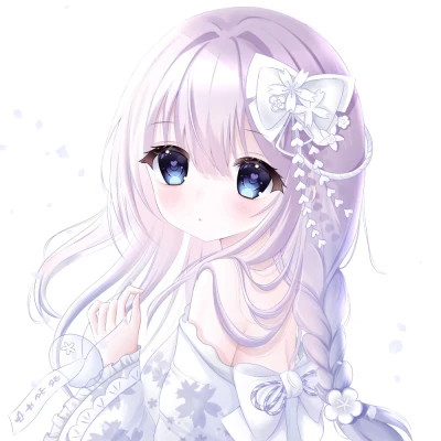 甜美少女可爱萌头像动漫