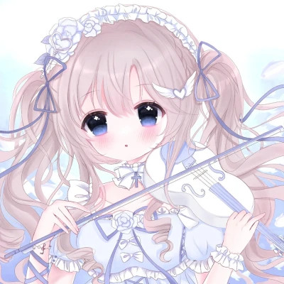 甜美少女可爱萌头像动漫