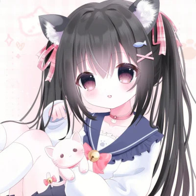 甜美少女可爱萌头像动漫