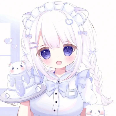 甜美少女可爱萌头像动漫