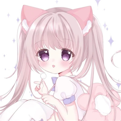甜美少女可爱萌头像动漫