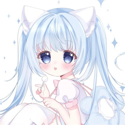 甜美少女可爱萌头像动漫