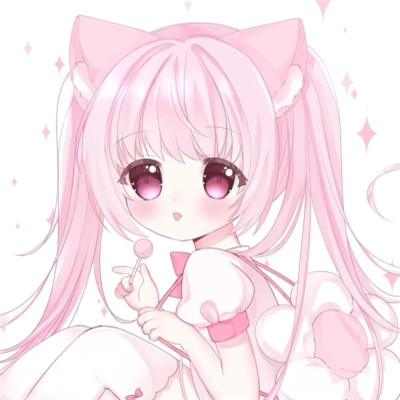 甜美少女可爱萌头像动漫