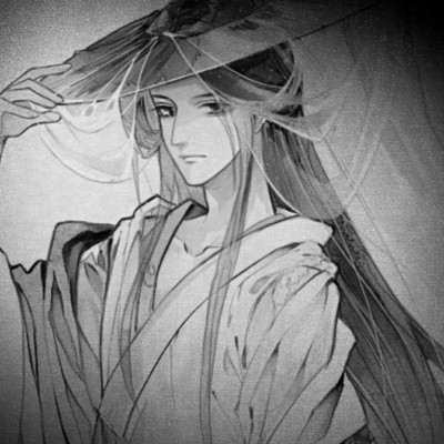 166张黑白古风优质动漫男生头像图片