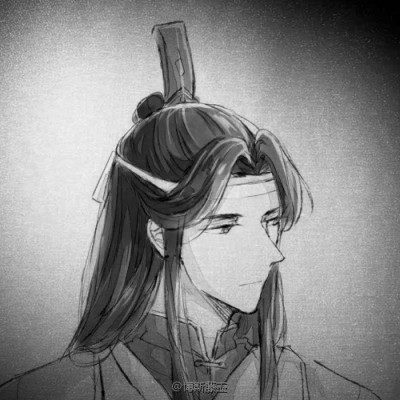 166张黑白古风优质动漫男生头像图片