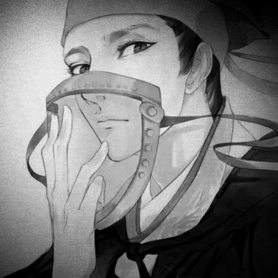 166张黑白古风优质动漫男生头像图片