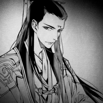 166张黑白古风优质动漫男生头像图片