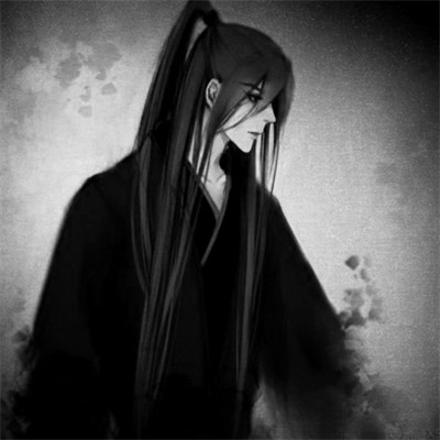 166张黑白古风优质动漫男生头像图片