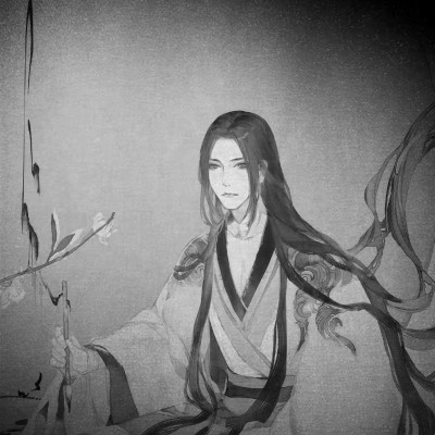 166张黑白古风优质动漫男生头像图片
