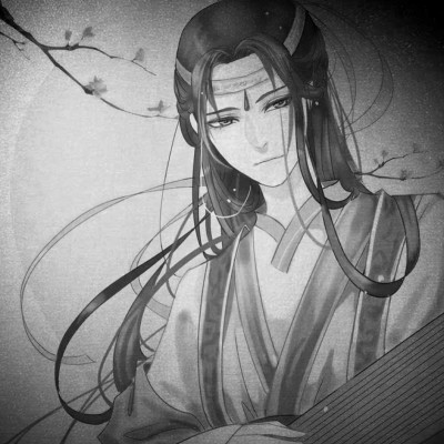 166张黑白古风优质动漫男生头像图片