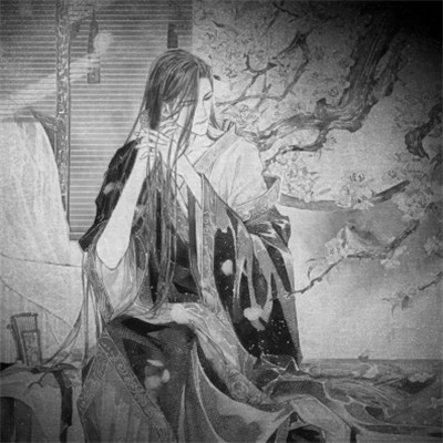 166张黑白古风优质动漫男生头像图片
