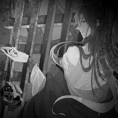 166张黑白古风优质动漫男生头像图片