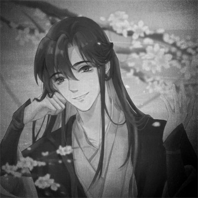 166张黑白古风优质动漫男生头像图片