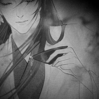 166张黑白古风优质动漫男生头像图片