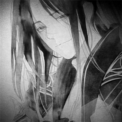 166张黑白古风优质动漫男生头像图片