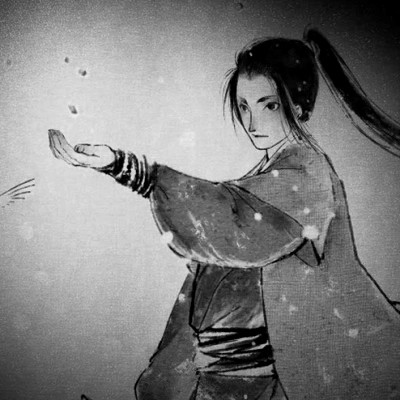 166张黑白古风优质动漫男生头像图片