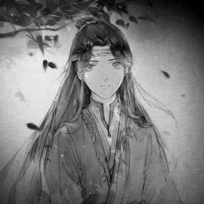 166张黑白古风优质动漫男生头像图片