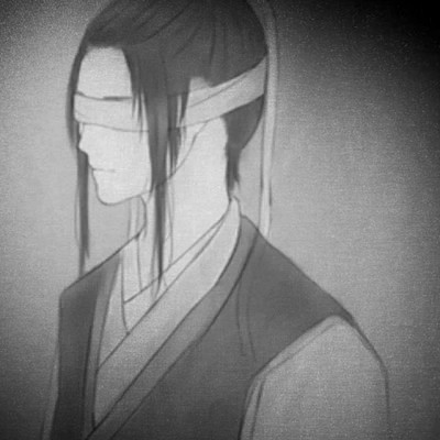 166张黑白古风优质动漫男生头像图片