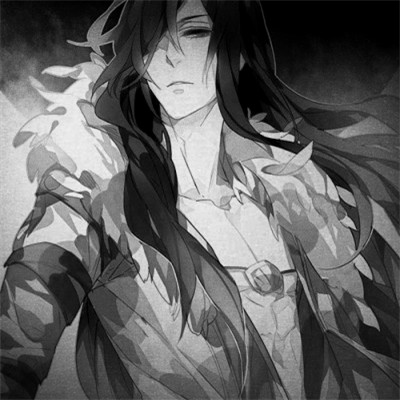166张黑白古风优质动漫男生头像图片