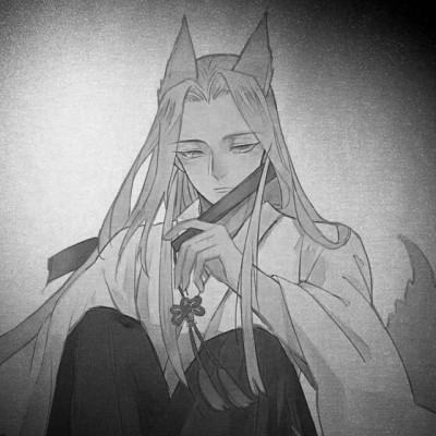 166张黑白古风优质动漫男生头像图片