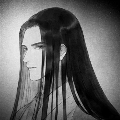 166张黑白古风优质动漫男生头像图片