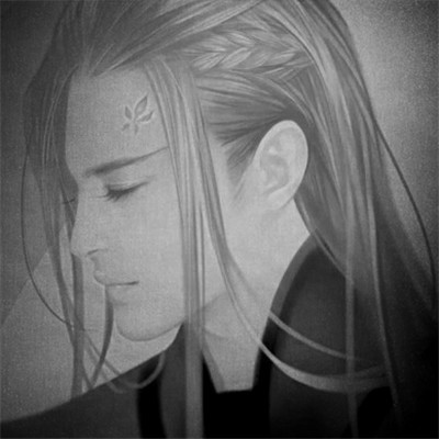 166张黑白古风优质动漫男生头像图片