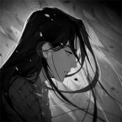 166张黑白古风优质动漫男生头像图片