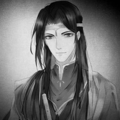 166张黑白古风优质动漫男生头像图片