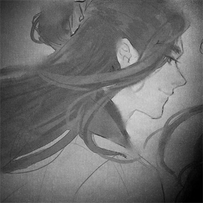 166张黑白古风优质动漫男生头像图片