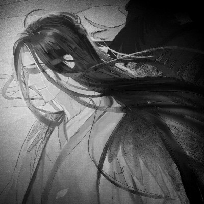 166张黑白古风优质动漫男生头像图片