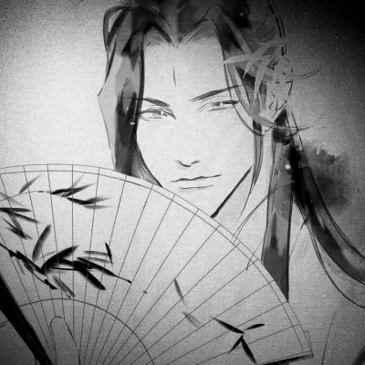 166张黑白古风优质动漫男生头像图片